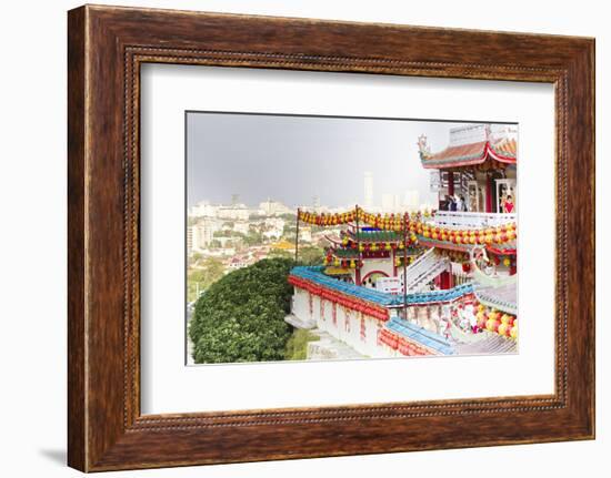 The Fantastic Lighting of Kek Lok Si Temple in Penang, Malaysia-Micah Wright-Framed Photographic Print