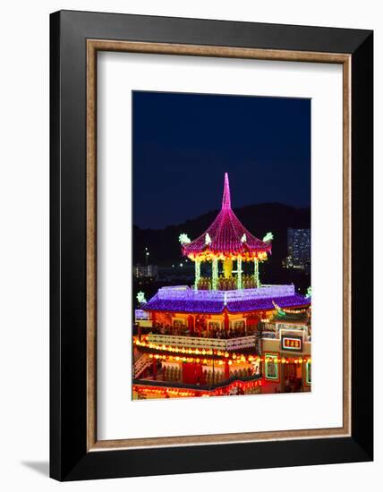 The Fantastic Lighting of Kek Lok Si Temple in Penang, Malaysia-Micah Wright-Framed Photographic Print