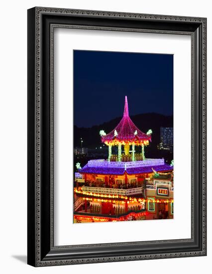 The Fantastic Lighting of Kek Lok Si Temple in Penang, Malaysia-Micah Wright-Framed Photographic Print