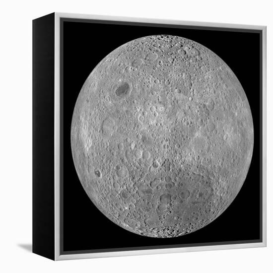 The Far Side of the Moon-Stocktrek Images-Framed Premier Image Canvas