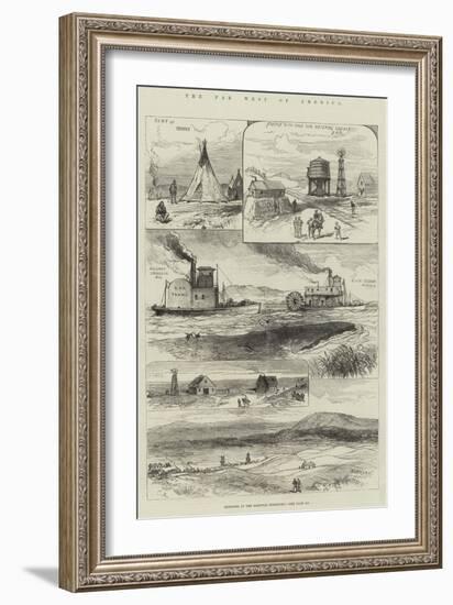 The Far West of America-Charles Robinson-Framed Giclee Print