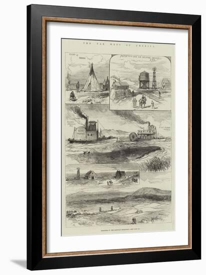 The Far West of America-Charles Robinson-Framed Giclee Print