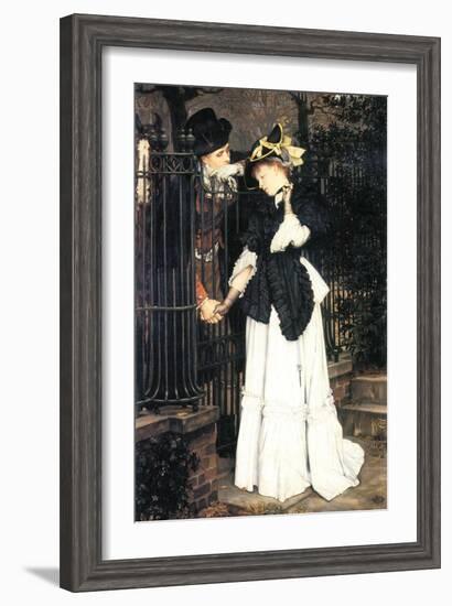 The Farewell-James Tissot-Framed Art Print