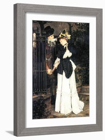 The Farewell-James Tissot-Framed Art Print