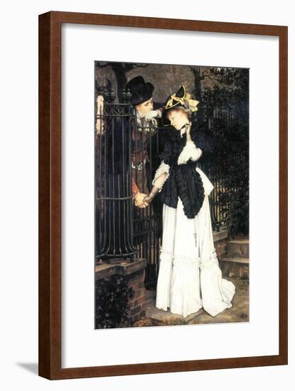 The Farewell-James Tissot-Framed Art Print