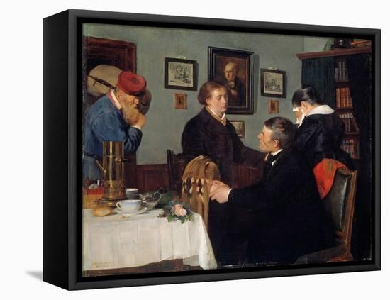 The Farewell-Harriet Backer-Framed Premier Image Canvas