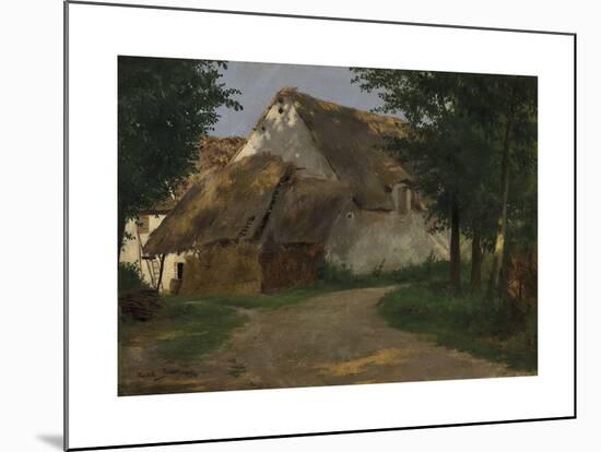 The Farm at the Entrance of the Wood-Rosa Bonheur-Mounted Premium Giclee Print