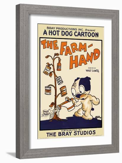 The Farm Hand-Bray Productions-Framed Premium Giclee Print