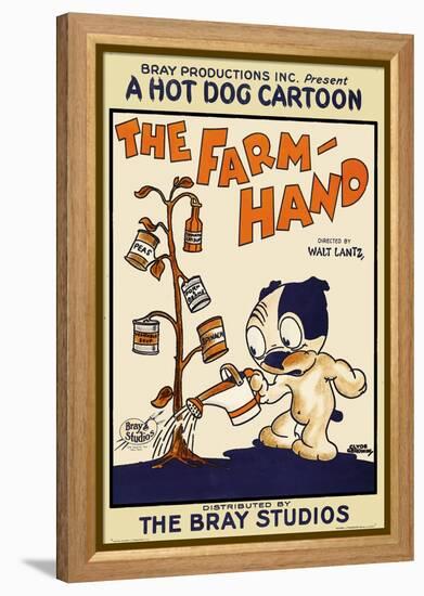 The Farm Hand-Bray Productions-Framed Stretched Canvas