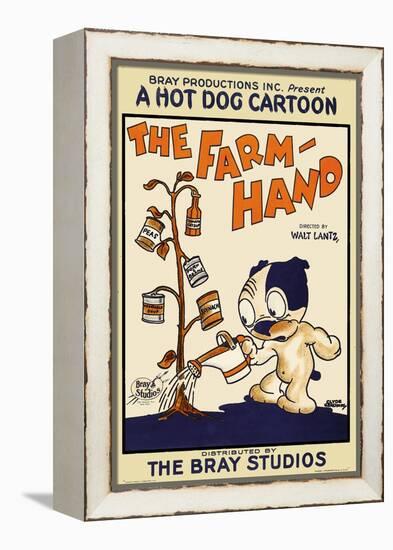 The Farm Hand-Bray Productions-Framed Stretched Canvas