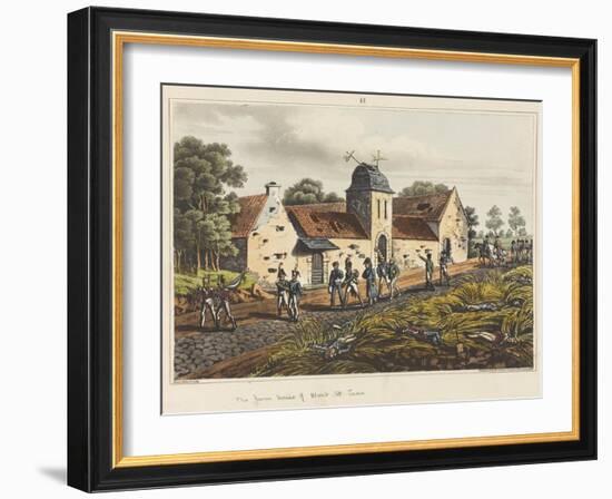 The Farm House of Mont St Jean-James Rouse-Framed Giclee Print