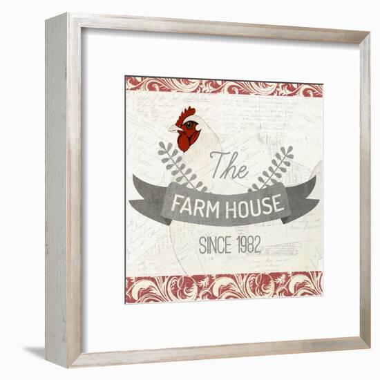 The Farm House-Kimberly Allen-Framed Art Print