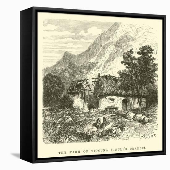 The Farm of Tiocuna, Uncle's Cradle-Édouard Riou-Framed Premier Image Canvas