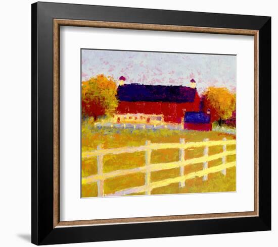 The Farm-Gail Wells-Hess-Framed Art Print