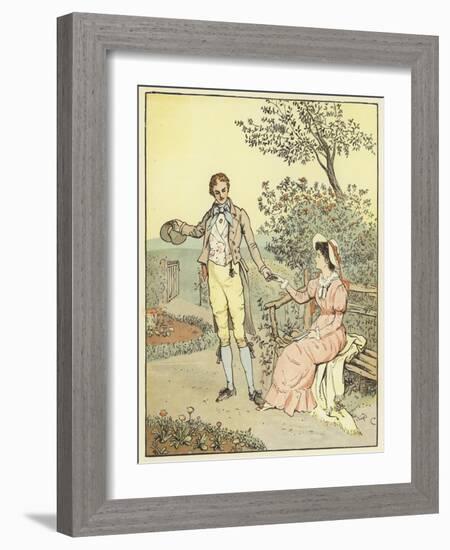 The Farmer's Boy (Colour Litho)-Randolph Caldecott-Framed Giclee Print