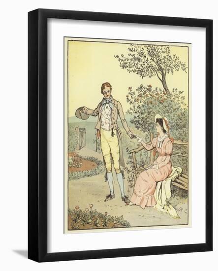 The Farmer's Boy (Colour Litho)-Randolph Caldecott-Framed Giclee Print