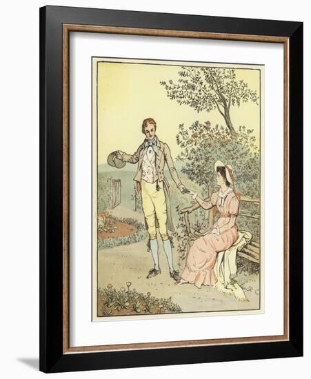 The Farmer's Boy (Colour Litho)-Randolph Caldecott-Framed Giclee Print