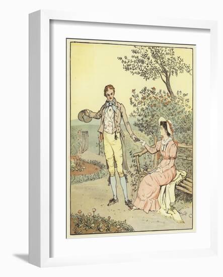 The Farmer's Boy (Colour Litho)-Randolph Caldecott-Framed Giclee Print