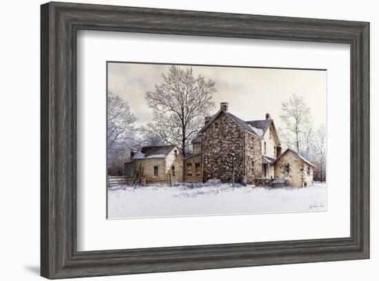 The Farmer's Daughter-Ray Hendershot-Framed Art Print