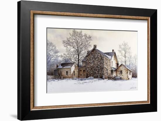 The Farmer's Daughter-Ray Hendershot-Framed Art Print