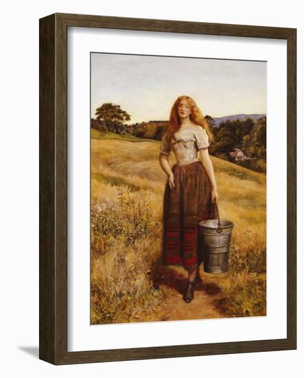 The Farmer's Daughter-John Everett Millais-Framed Giclee Print