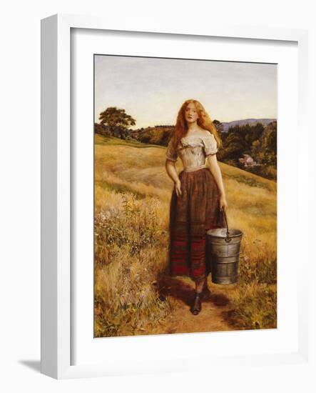 The Farmer's Daughter-John Everett Millais-Framed Giclee Print