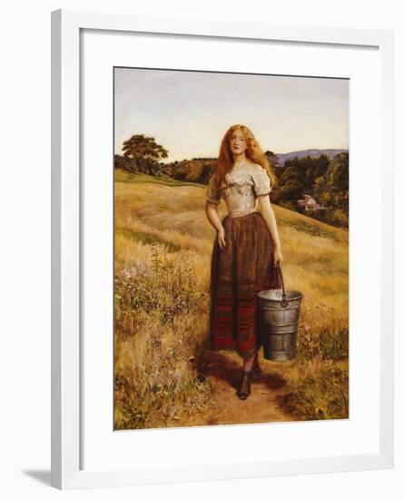 The Farmer's Daughter-John Everett Millais-Framed Giclee Print