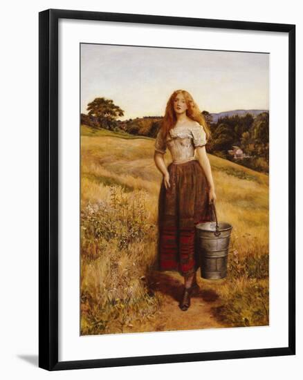 The Farmer's Daughter-John Everett Millais-Framed Giclee Print