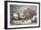 The Farmer's Home-Currier & Ives-Framed Giclee Print