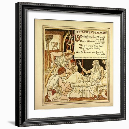 The Farmer's Treasure-null-Framed Giclee Print