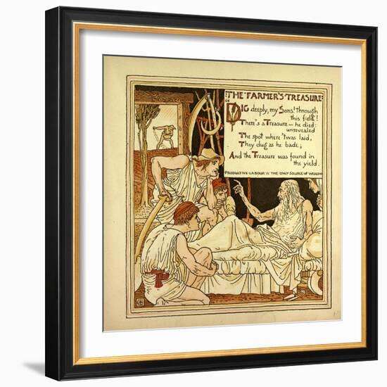 The Farmer's Treasure-null-Framed Giclee Print