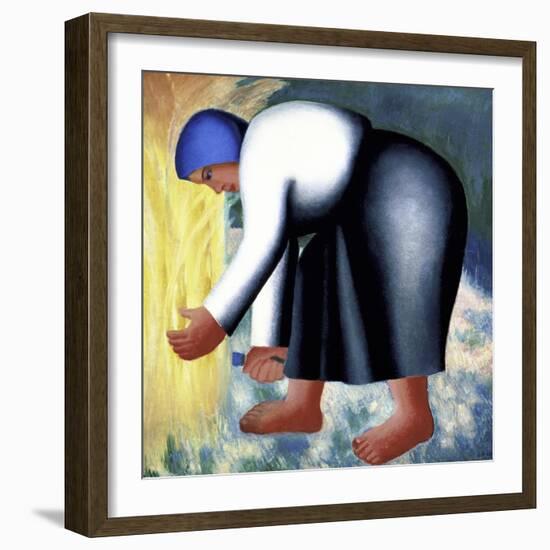 The Farmer's Wife, no.2-Kasimir Malevich-Framed Giclee Print