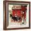 The Farmer Takes a Ride-Norman Rockwell-Framed Giclee Print