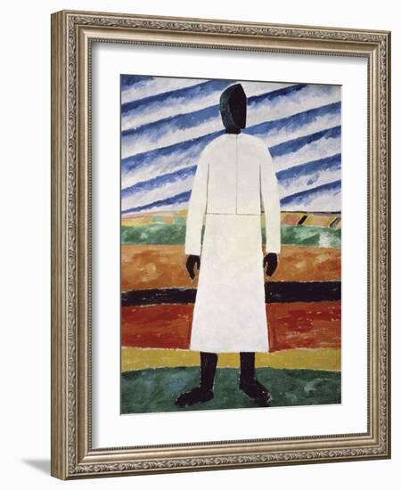 The Farmer-Kasimir Malevich-Framed Giclee Print