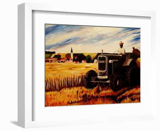 The Farmer-Markus Bleichner-Framed Premium Giclee Print