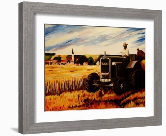 The Farmer-Markus Bleichner-Framed Art Print