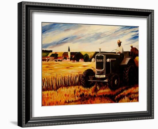 The Farmer-Markus Bleichner-Framed Art Print