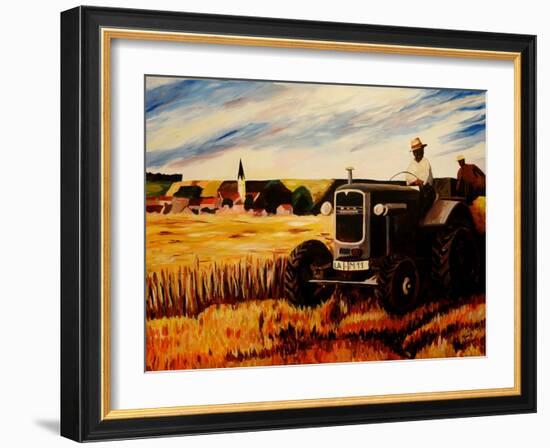 The Farmer-Markus Bleichner-Framed Art Print