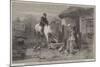 The Farmhouse Porch-Walter Goodall-Mounted Giclee Print