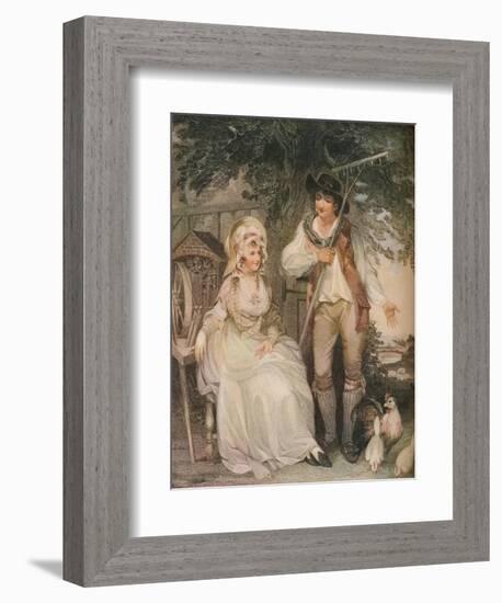 'The Farmyard', c1797-William Nutter-Framed Giclee Print