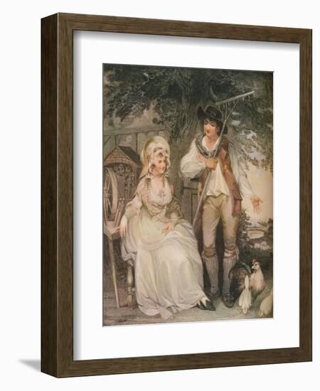 'The Farmyard', c1797-William Nutter-Framed Giclee Print