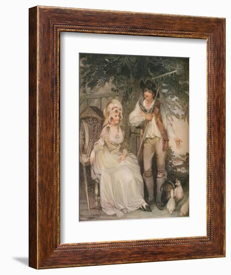 'The Farmyard', c1797-William Nutter-Framed Giclee Print