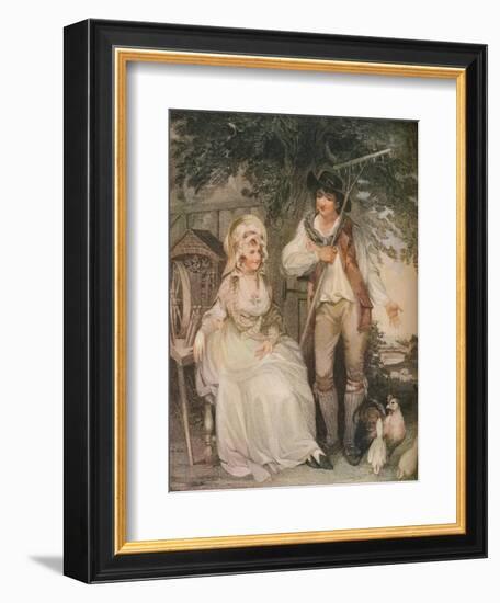 'The Farmyard', c1797-William Nutter-Framed Giclee Print