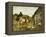 The Farmyard-Adolphe Charles Marais-Framed Premier Image Canvas