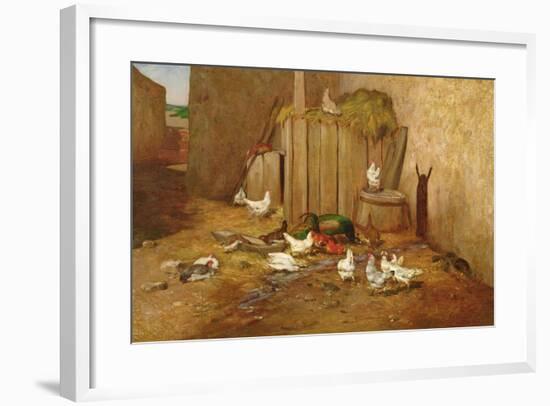 The Farmyard-Philibert-Leon Couturier-Framed Giclee Print