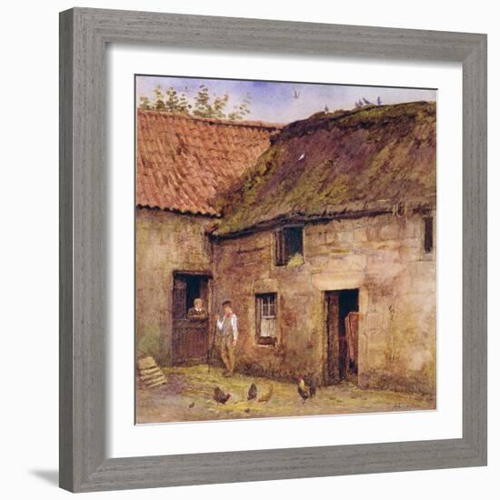 The Farmyard-Helen Allingham-Framed Giclee Print