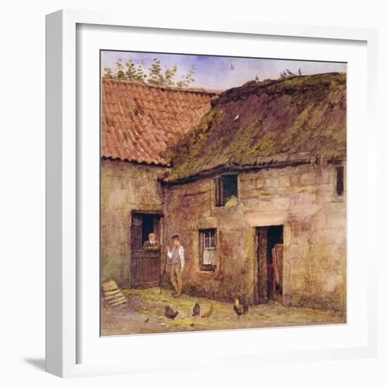 The Farmyard-Helen Allingham-Framed Giclee Print