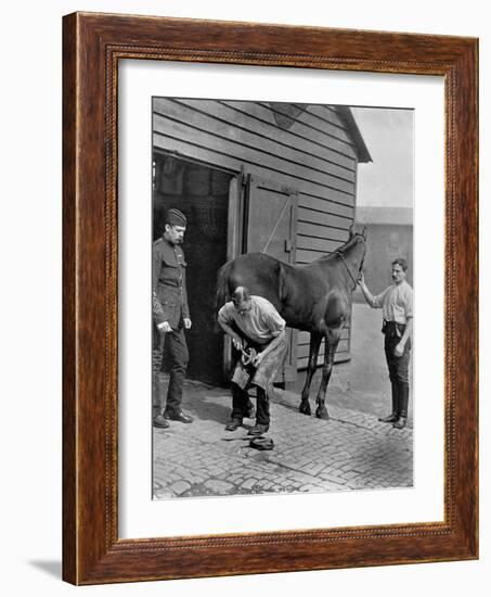 The Farrier-Major of the Royal Horse Guard, 1896-Gregory & Co-Framed Giclee Print