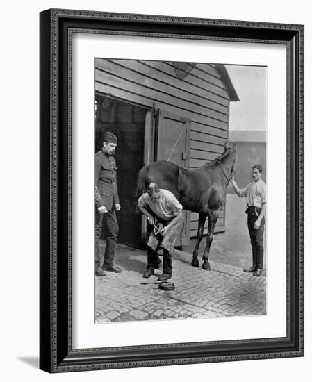 The Farrier-Major of the Royal Horse Guard, 1896-Gregory & Co-Framed Giclee Print