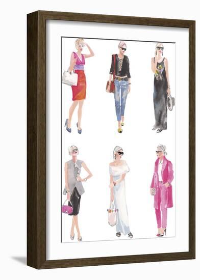 The Fashion Pack-Sandra Jacobs-Framed Giclee Print